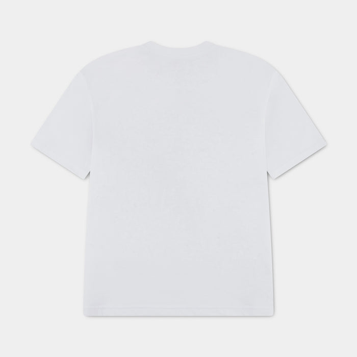 Skyline Rings Grade School Short Sleeve Shirt (White)