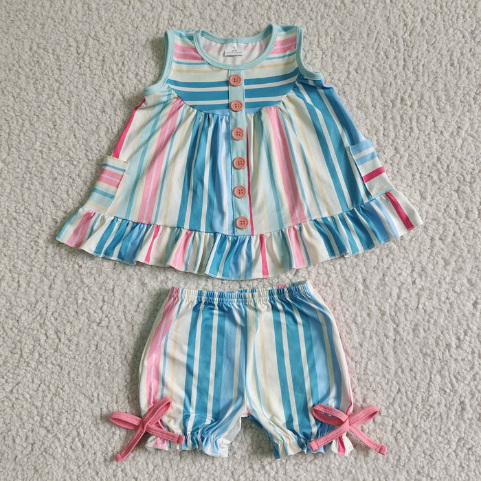 Sleeveless shorts summer outfits  GSSO0045