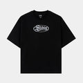 Slidin Premium Mens Short Sleeve Shirt (Black/Blue)