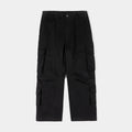 Solid Canvas Cargo Mens Pants (Black)