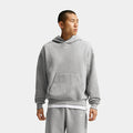 Solo Fleece Pullover Mens Hoodie (Dark Grey Heather/Sail)