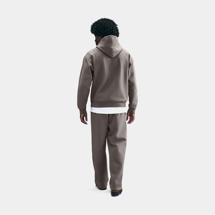 Solo Swoosh Pullover Mens Hoodie (Black/Black/White)