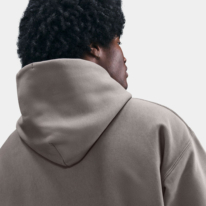 Solo Swoosh Pullover Mens Hoodie (Black/Black/White)