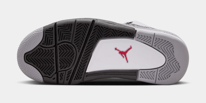 Son Of Mars Low Grade School Basketball Shoes (White/Black/Cement Grey/Gym Red)