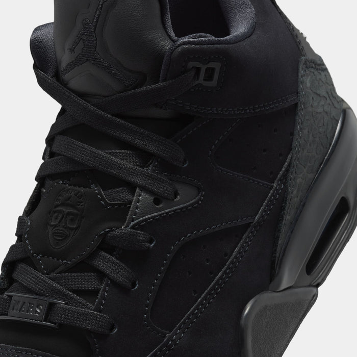 Son of Mars Low Grade School Lifestyle Shoes (Black/Dark Smoke Grey)