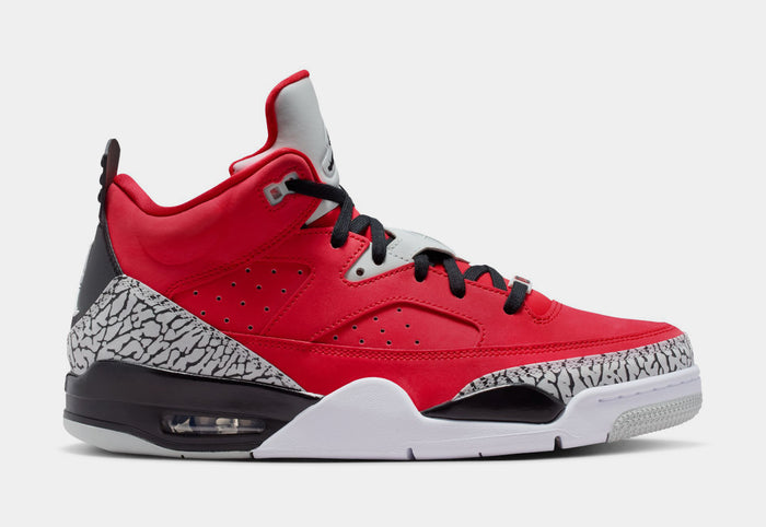 Son Of Mars Low Mens Lifestyle Shoes (Fire Red/Black/Grey Mist/White)