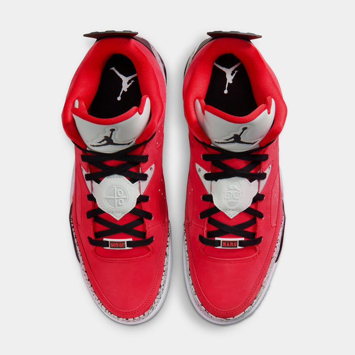 Son Of Mars Low Mens Lifestyle Shoes (Fire Red/Black/Grey Mist/White)