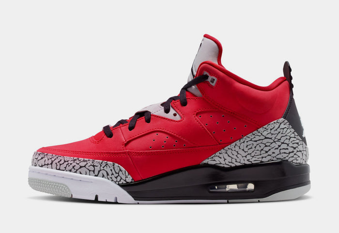 Son Of Mars Low Mens Lifestyle Shoes (Fire Red/Black/Grey Mist/White)