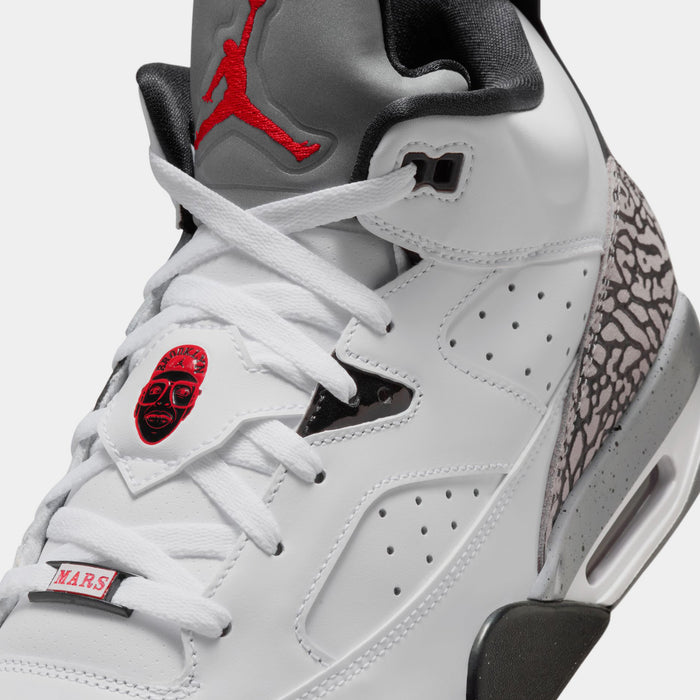 Son of Mars Low Mens Lifestyle Shoes (White/Black/Cement Grey/Gym Red)