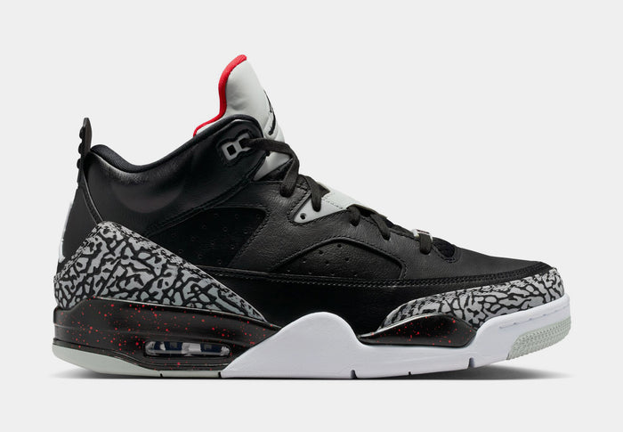 Son Of Mars Mens Lifestyle Shoes (Black/University Red/Grey Mist/Black)