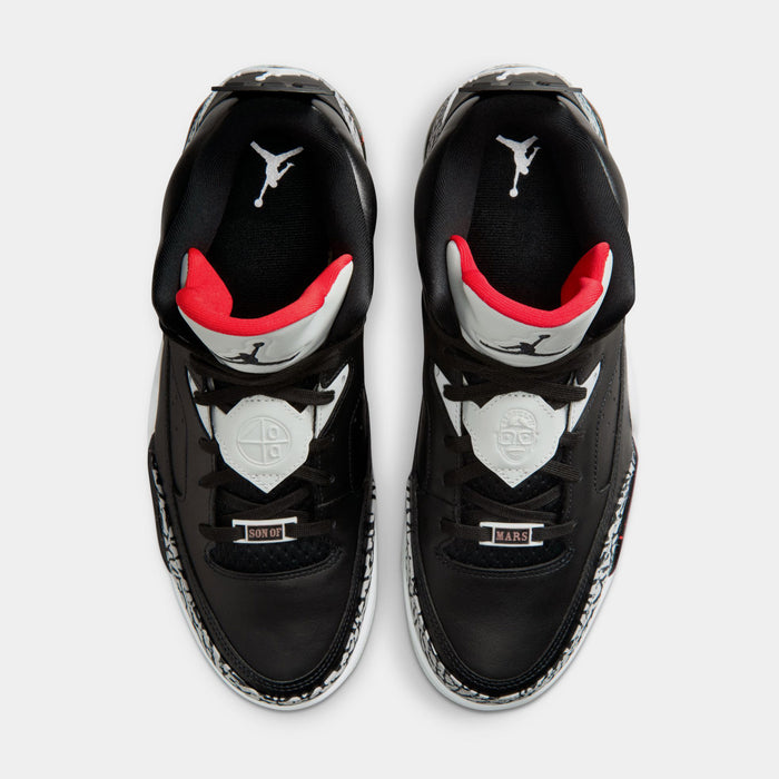 Son Of Mars Mens Lifestyle Shoes (Black/University Red/Grey Mist/Black)