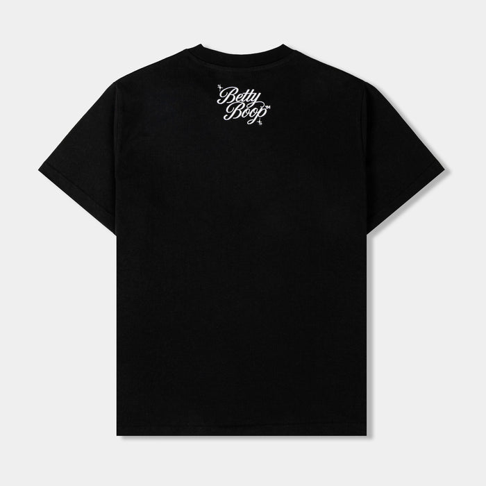 SP x Betty Boop Angel Devil Mens Short Sleeve Shirt (Black/Red)