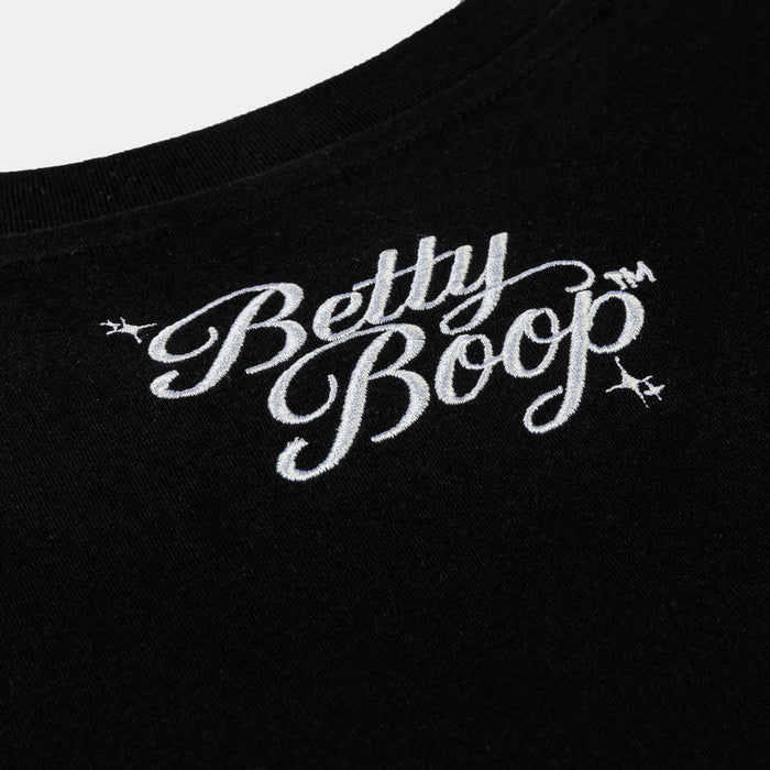 SP x Betty Boop Angel Devil Mens Short Sleeve Shirt (Black/Red)