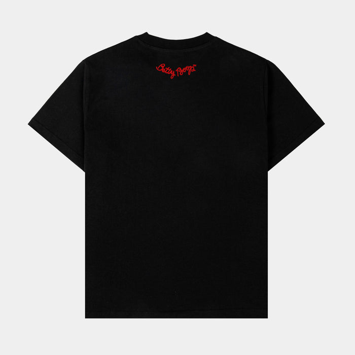 SP x Betty Boop Fitted Mens Short Sleeve Shirt (Black/Red)