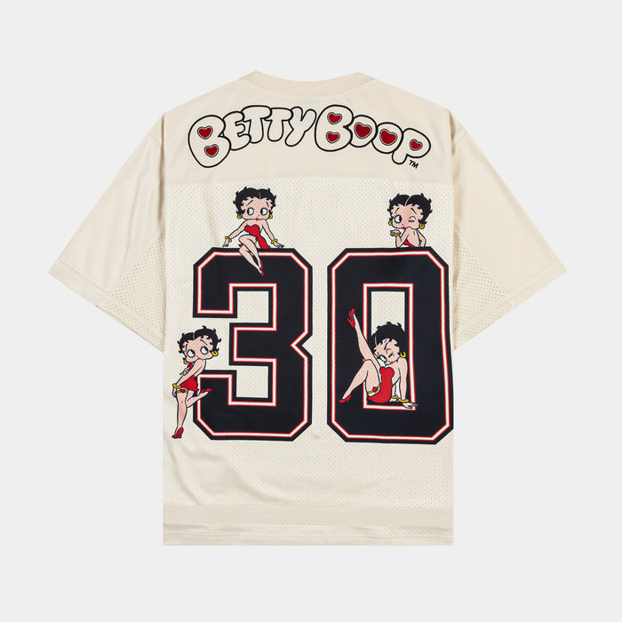 SP x Betty Boop Kisses Mesh Mens Jersey (Cream/Red)