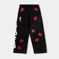SP x Betty Boop Kisses Womens Sweatpants (Black/Red)