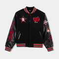 SP x Betty Boop Varsity Mens Jacket (Black/Red)