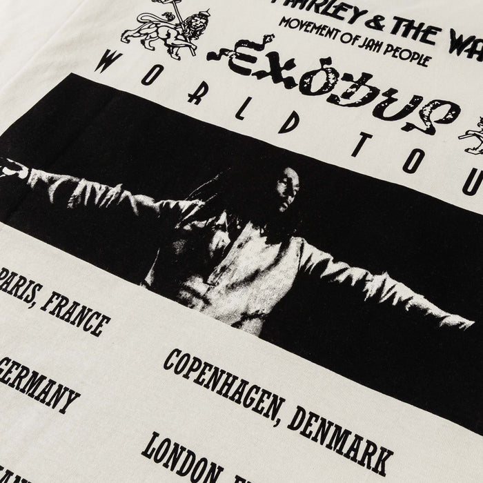 SP x Bob Marley Tours Mens Short Sleeve Shirt (Beige/Black)