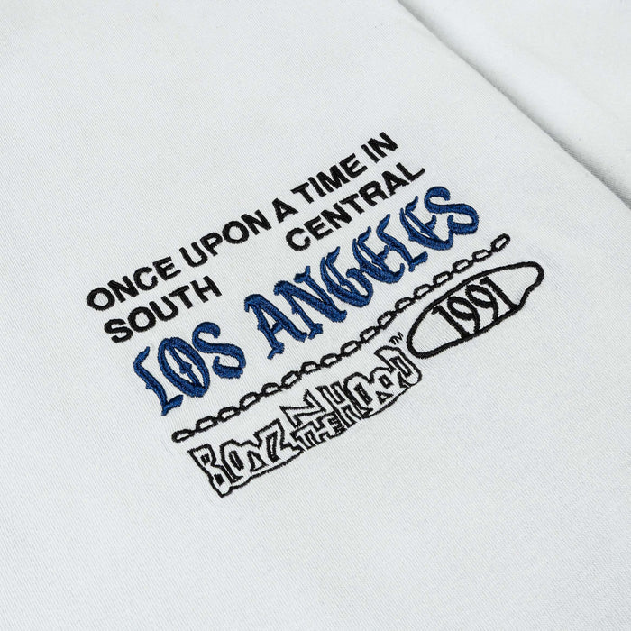 SP x Boyz In The Hood Mens Short Sleeve Shirt (Grey/Blue)