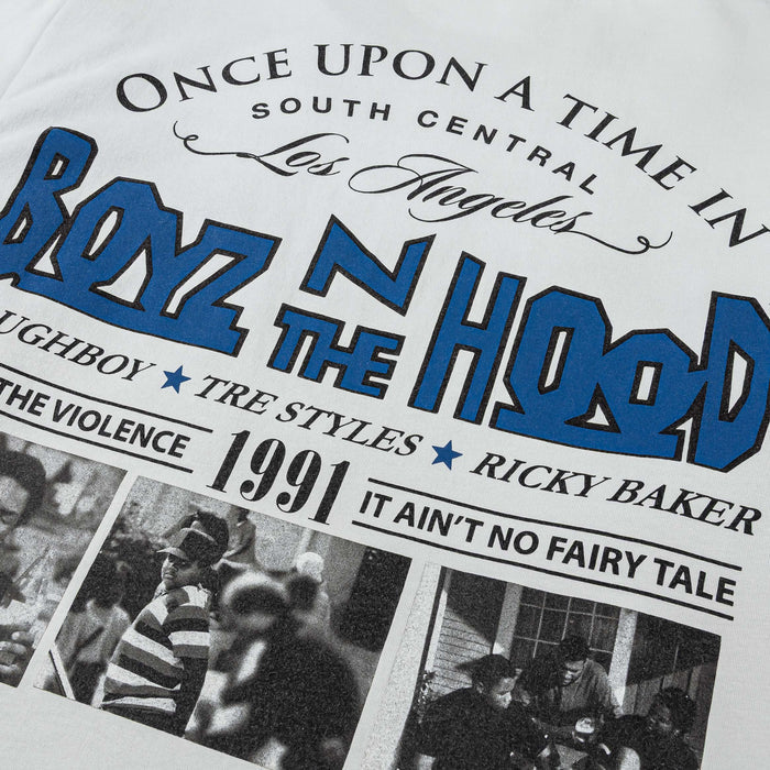SP x Boyz In The Hood Mens Short Sleeve Shirt (Grey/Blue)