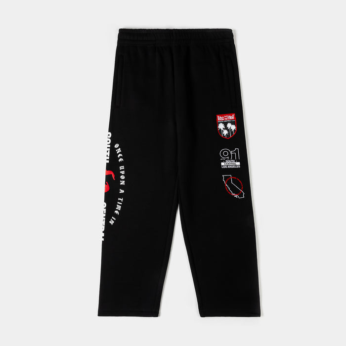SP x Boyz N The Hood 91 Fleece Mens Sweatpants (Black/Red)