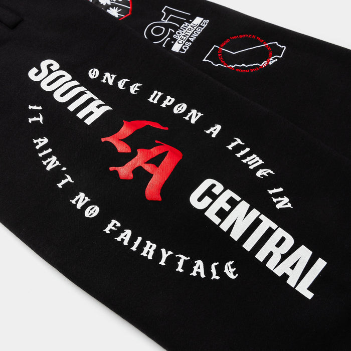 SP x Boyz N The Hood 91 Fleece Mens Sweatpants (Black/Red)