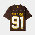SP x Boyz N The Hood 91 Mesh Mens Jersey (Brown/Yellow)
