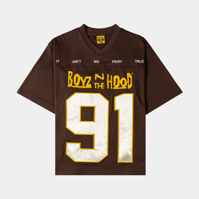 SP x Boyz N The Hood 91 Mesh Mens Jersey (Brown/Yellow)