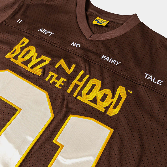 SP x Boyz N The Hood 91 Mesh Mens Jersey (Brown/Yellow)