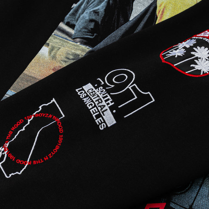SP x Boyz N The Hood 91 Pullover Mens Hoodie (Black/Red)