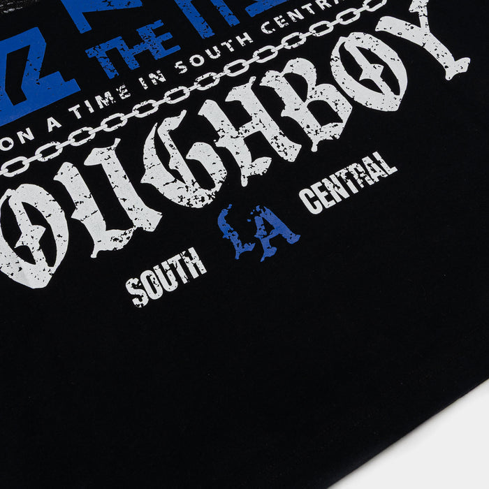 SP x Boyz N The Hood Doughboy Washed Mens Long Sleeve Shirt (Black/Blue)