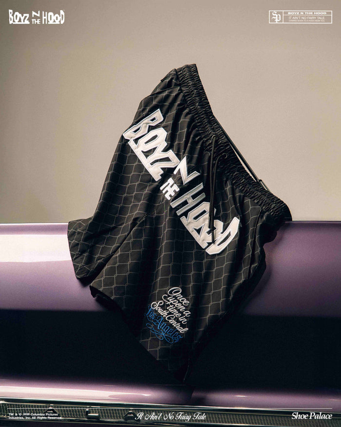 SP x Boyz N The Hood Los Angeles Hybrid Mens Shorts (Black/White)