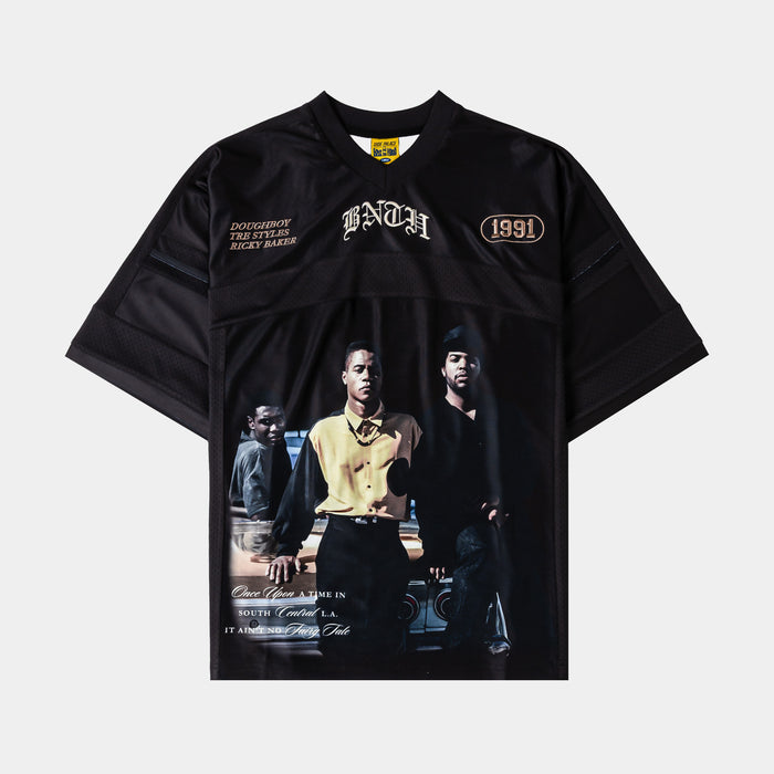 SP x Boyz N The Hood Mesh Mens Jersey (Black/Beige)