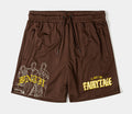 SP x Boyz N The Hood No FairyTale Mesh Mens Shorts (Brown/Yellow)