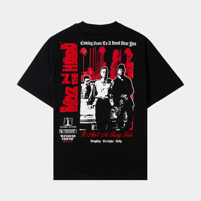 SP x Boyz N The Hood Poster Mens Short Sleeve Shirt (Black/Red)