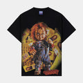 SP x Chucky Mugshot Mens Short Sleeve Shirt (Black/Red)