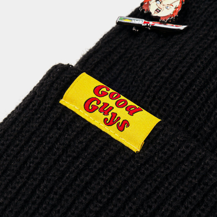SP x Chucky Stitches Beanie Mens Hat (Black/Red)