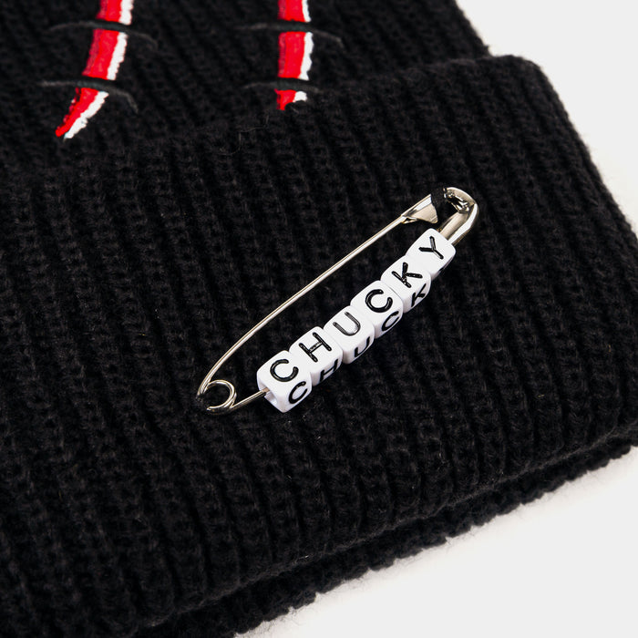 SP x Chucky Stitches Beanie Mens Hat (Black/Red)
