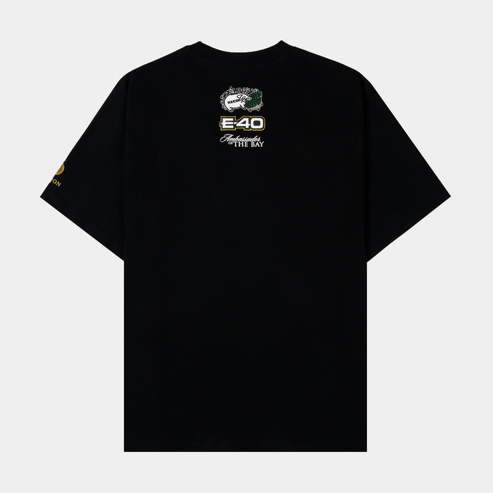SP x E-40 Major Way Mens Short Sleeve Shirt (Black/White)