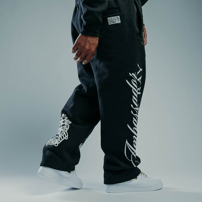 SP x E-40 Major Way Mens Sweatpants (Black/Yellow)