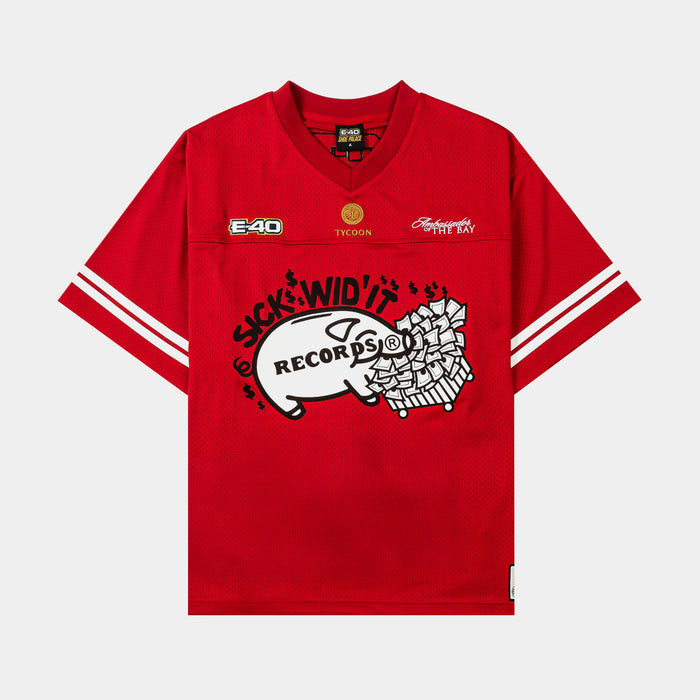 SP x E-40 Major Way Mesh Mens Jersey (Red/White)
