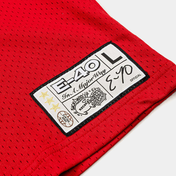 SP x E-40 Major Way Mesh Mens Jersey (Red/White)