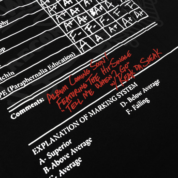 SP x E-40 My Ghetto Report Mens Short Sleeve Shirt (Black/Red)