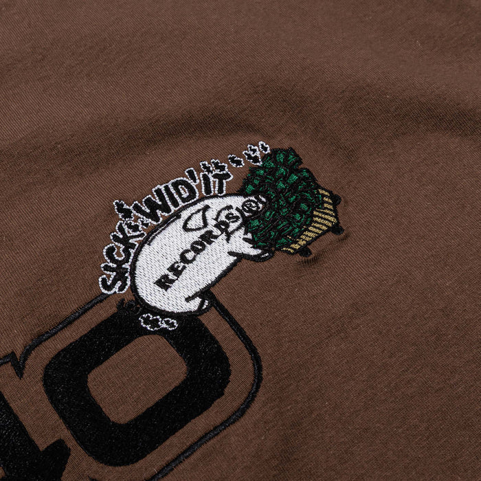 SP x E-40 Rapper's Ball Mens Short Sleeve Shirt (Brown/Black)