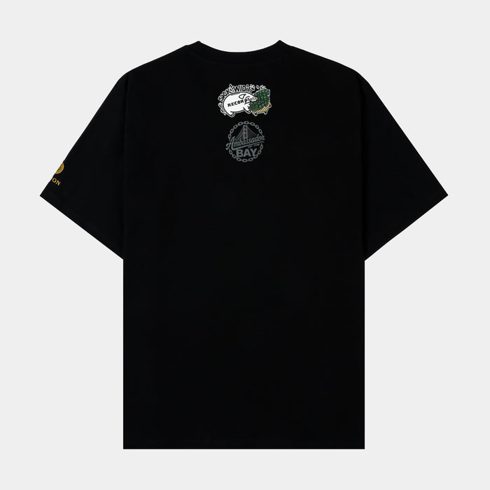 SP x E-40 Sick Wid It Mens Short Sleeve Shirt (White/Blue)