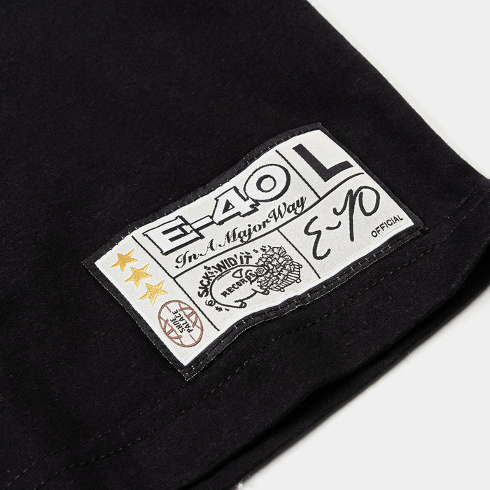 SP x E-40 Sick Wid It Mens Short Sleeve Shirt (White/Blue)