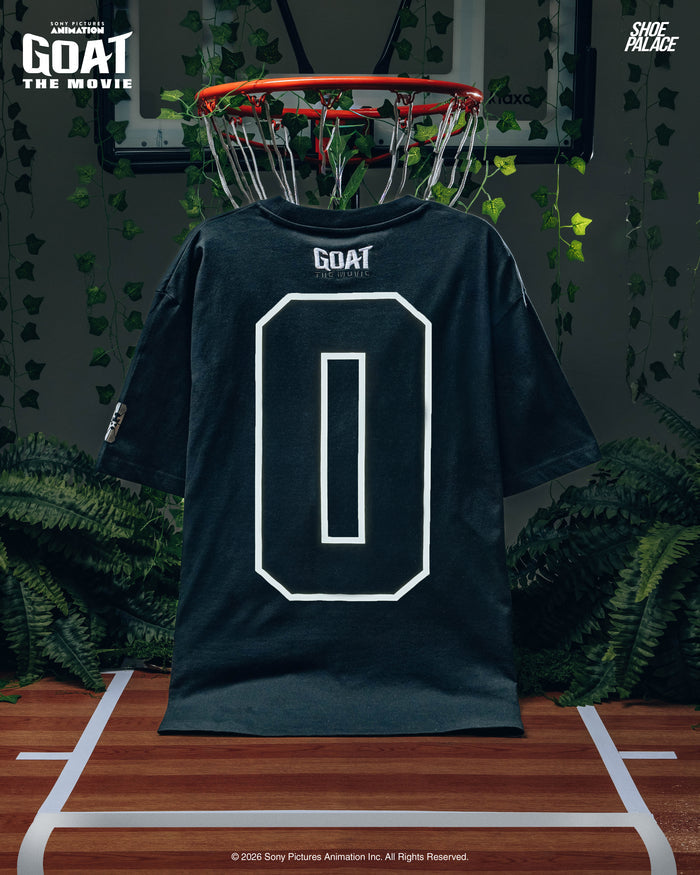 SP x GOAT Heros Mens Short Sleeve Shirt (Black/White)