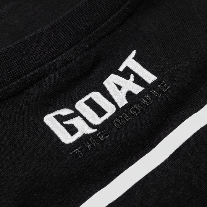 SP x GOAT Heros Mens Short Sleeve Shirt (Black/White)
