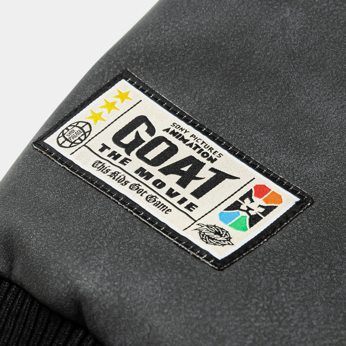 SP x GOAT Varsity Mens Jacket (Black/White)