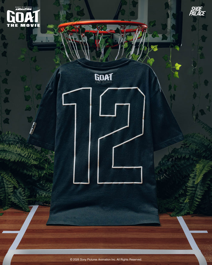 SP x GOAT Villains Mens Short Sleeve Shirt (Black/White)
